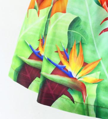 Hula Keiki Set-Up with Strelitzia & Red Ginger Print / Luxury Collection / Jp108-5
