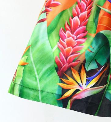Hula Keiki Set-Up with Strelitzia & Red Ginger Print / Luxury Collection / Jp108-6