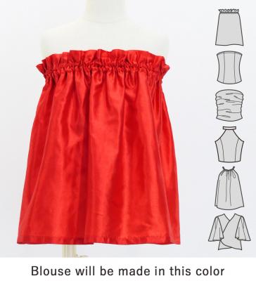 Hula Keiki Set-Up with Strelitzia & Red Ginger Print / Luxury Collection / Jp108-6