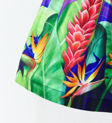 Hula Keiki Set-Up with Strelitzia & Red Ginger Print / Luxury Collection / Jp108-7