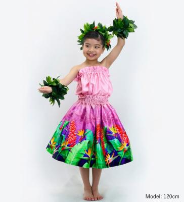 Hula Keiki Set-Up with Strelitzia & Red Ginger Print / Luxury Collection / Jp108-7