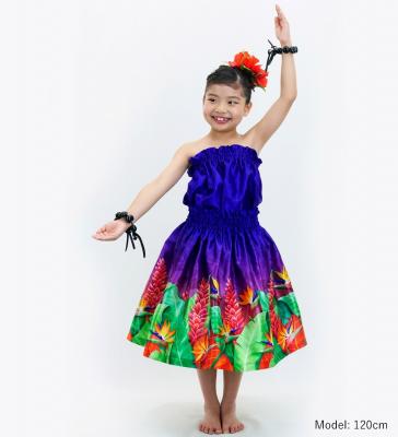 Hula Keiki Set-Up with Strelitzia & Red Ginger Print / Luxury Collection / Jp108-8