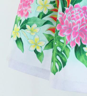Hula Keiki Set-Up with Torch Ginger & Heliconia Print / Luxury Collection / Jp109-2