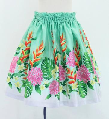 Hula Keiki Set-Up with Torch Ginger & Heliconia Print / Luxury Collection / Jp109-2