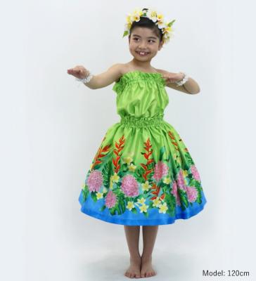 Hula Keiki Set-Up with Torch Ginger & Heliconia Print / Luxury Collection / Jp109-3