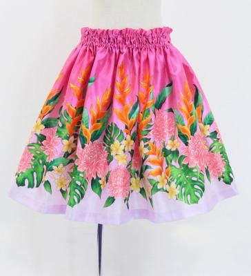 Hula Keiki Set-Up with Torch Ginger & Heliconia Print / Luxury Collection / Jp109-5