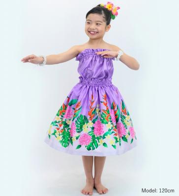 Hula Keiki Set-Up with Torch Ginger & Heliconia Print / Luxury Collection / Jp109-8