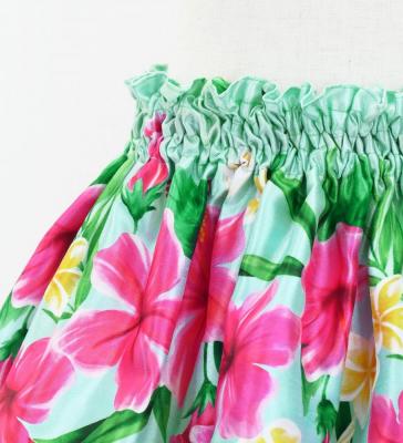 Hula Set up Keiki with Hibiscus Print / Luxury Collection / Light Blue / Jp110lbl