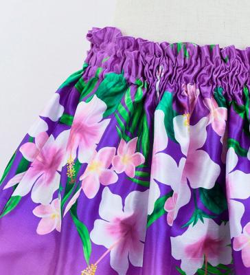 Hula Set up Keiki with Hibiscus Print / Luxury Collection / Purple / Jp110pu