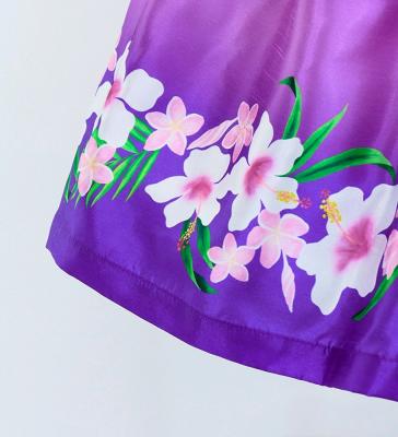 Hula Set up Keiki with Hibiscus Print / Luxury Collection / Purple / Jp110pu