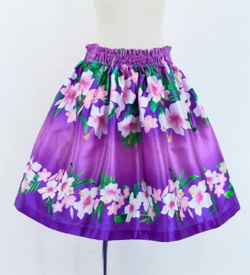 Hula Set up Keiki with Hibiscus Print / Luxury Collection / Purple / Jp110pu