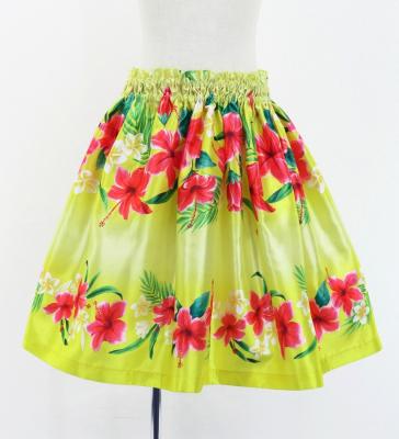 Hula Set up Keiki with Hibiscus Print / Luxury Collection / Yellow / Jp110ye