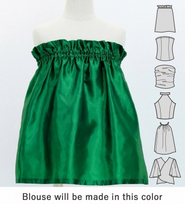 Hula Keiki Set-Up with Hula Girl Print / Luxury Collection / Green / Jp111gr
