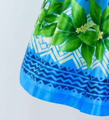 Hula Keiki Set-Up with Hula Girl Print / Luxury Collection / Light Blue / Jp111lbl