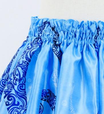 Hula Keiki Set-Up with Kahiko & Honu Print / Luxury Collection / Light Blue / Jp112lbl