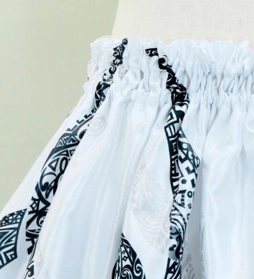 Hula Keiki Set-Up with Kahiko & Honu Print / Luxury Collection / White / Jp112wh