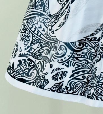 Hula Keiki Set-Up with Kahiko & Honu Print / Luxury Collection / White / Jp112wh
