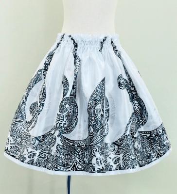 Hula Keiki Set-Up with Kahiko & Honu Print / Luxury Collection / White / Jp112wh
