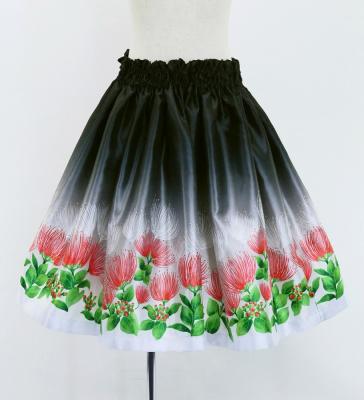 Hula Keiki Set-Up with Lehua Print / Luxury Collection / Black / Jp113bk