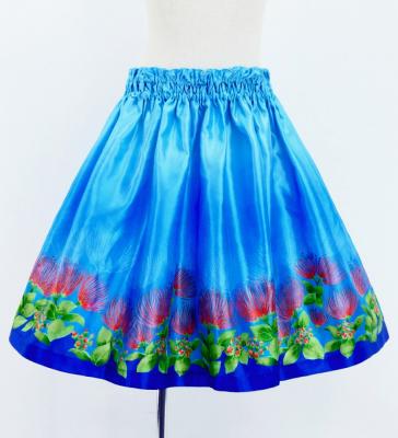 Hula Keiki Set-Up with Lehua Print / Luxury Collection / Blue / Jp113bl