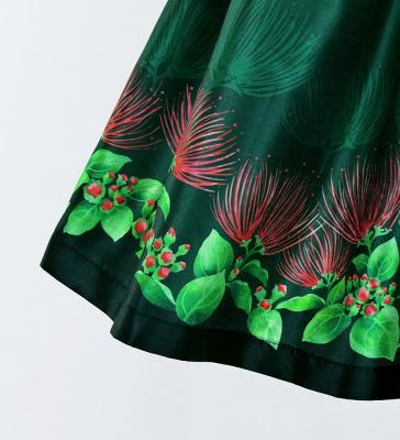 Hula Keiki Set-Up with Lehua Print / Luxury Collection / Green / Jp113gr