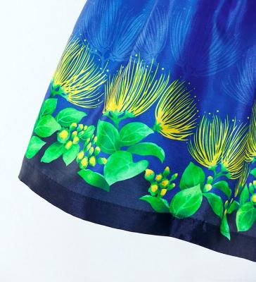 Hula Keiki Set-Up with Lehua Print / Luxury Collection / Navy / Jp113nv