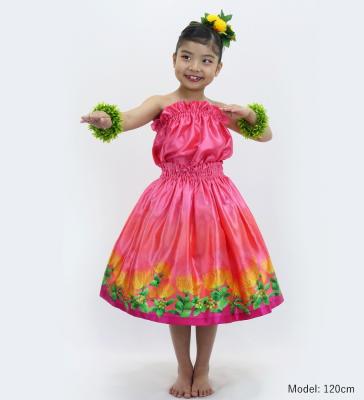 Hula Keiki Set-Up with Lehua Print / Luxury Collection / Pink / Jp113pi