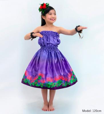 Hula Keiki Set-Up with Lehua Print / Luxury Collection / Purple / Jp113pu