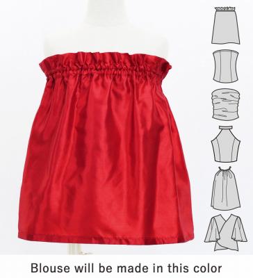 Hula Keiki Set-Up with Lehua Print / Luxury Collection / Red / Jp113rd