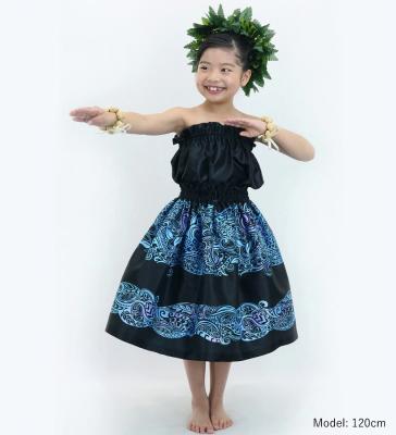 Hula Keiki Set-Up with Kahiko Print / Luxury Collection / Black / Jp114bk
