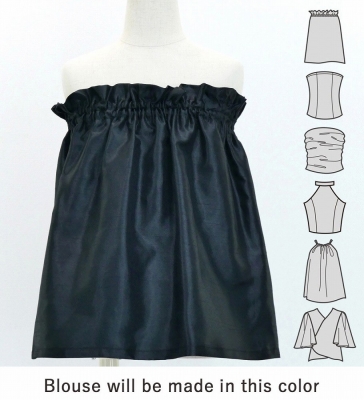 Hula Keiki Set-Up with Kahiko Print / Luxury Collection / Black / Jp114bk