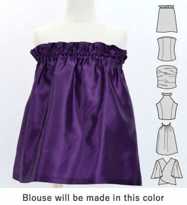 Hula Keiki Set-Up with Kahiko Print / Luxury Collection / Purple / Jp114pu