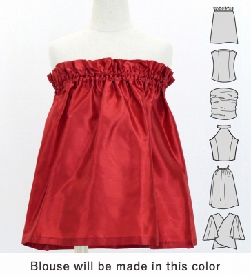 Hula Keiki Set-Up with Kahiko Print / Luxury Collection / Red / Jp114rd