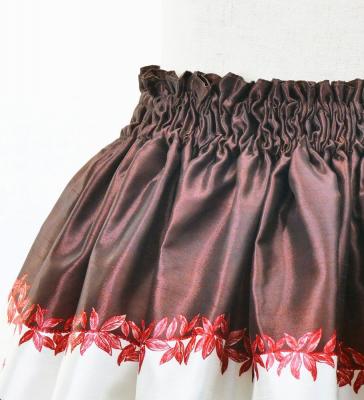 Hula Keiki Set-Up with Hula Girl Print / Luxury Collection / Brown / Jp116br