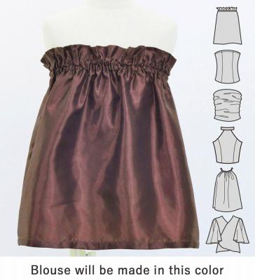 Hula Keiki Set-Up with Hula Girl Print / Luxury Collection / Brown / Jp116br
