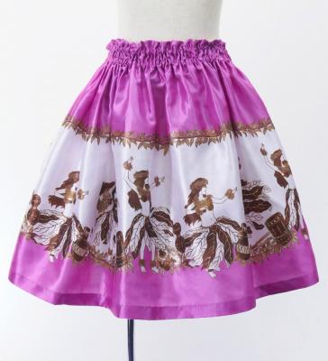 Hula Keiki Set-Up with Hula Girl Print / Luxury Collection / Pink / Jp116pi