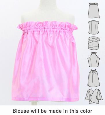 Hula Keiki Set-Up with Tiare & Kahiko Print / Luxury Collection / Pink / Jp117pi