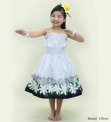 Hula Keiki Set-Up with Tiare & Kahiko Print / Luxury Collection / WH&BK / Jp117whbk