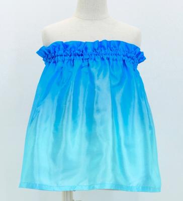 Hula Keiki Shantung Set-Up with Hibiscus Print / Luxury Collection / Jp118-2