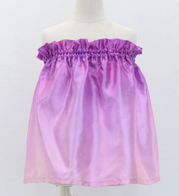 Hula Keiki Shantung Set-Up with Hibiscus Print / Luxury Collection / Jp118-3
