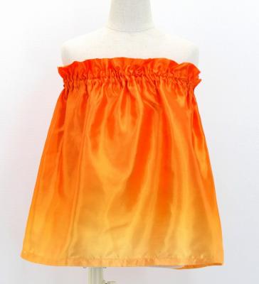 Hula Keiki Shantung Set-Up with Hibiscus Print / Luxury Collection / Jp118-4