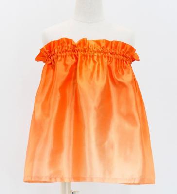 Hula Keiki Shantung Set-Up with Hibiscus Print / Luxury Collection / Jp118-5