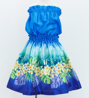 Hula Keiki Set-Up with Plumeria Lei Print / Luxury Collection / Jp120lblbl