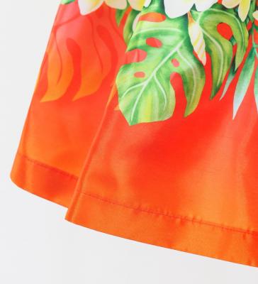 Hula Keiki Set-Up with Plumeria Lei Print / Luxury Collection / Jp120pior