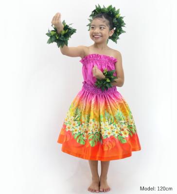 Hula Keiki Set-Up with Plumeria Lei Print / Luxury Collection / Jp120pior