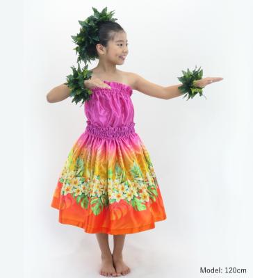 Hula Keiki Set-Up with Plumeria Lei Print / Luxury Collection / Jp120pior