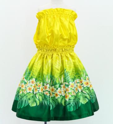 Hula Keiki Set-Up with Plumeria Lei Print / Luxury Collection / Jp120yegr
