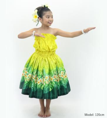 Hula Keiki Set-Up with Plumeria Lei Print / Luxury Collection / Jp120yegr
