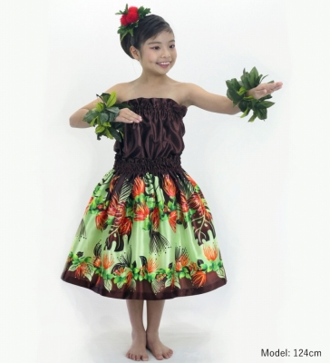 Hula Keiki Set-Up with Lehua Print / Luxury Collection / Jp126br