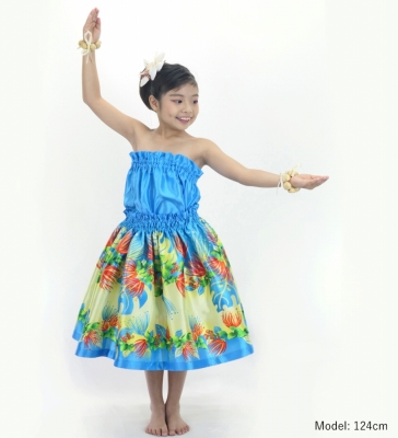 Hula Keiki Set-Up with Lehua Print / Luxury Collection / Jp126lbl